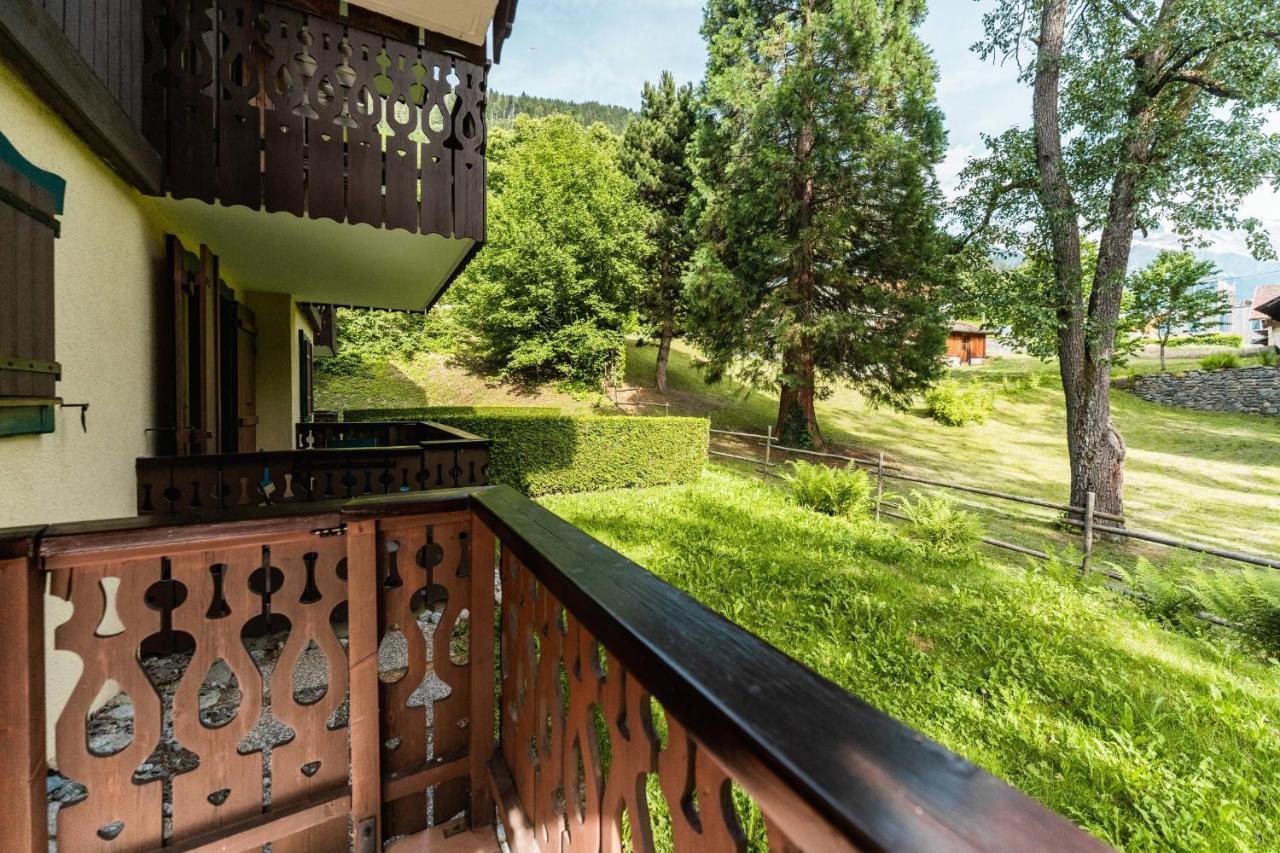 Charming Apartment With Balconies 5Min From The Bettex Gondola Saint-Gervais-les-Bains Exteriör bild